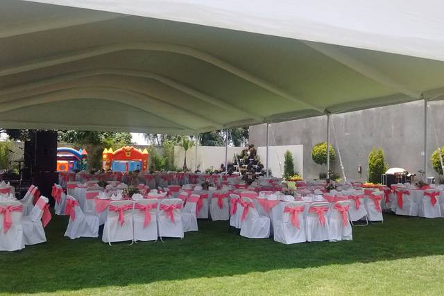 Vista de carpa completo