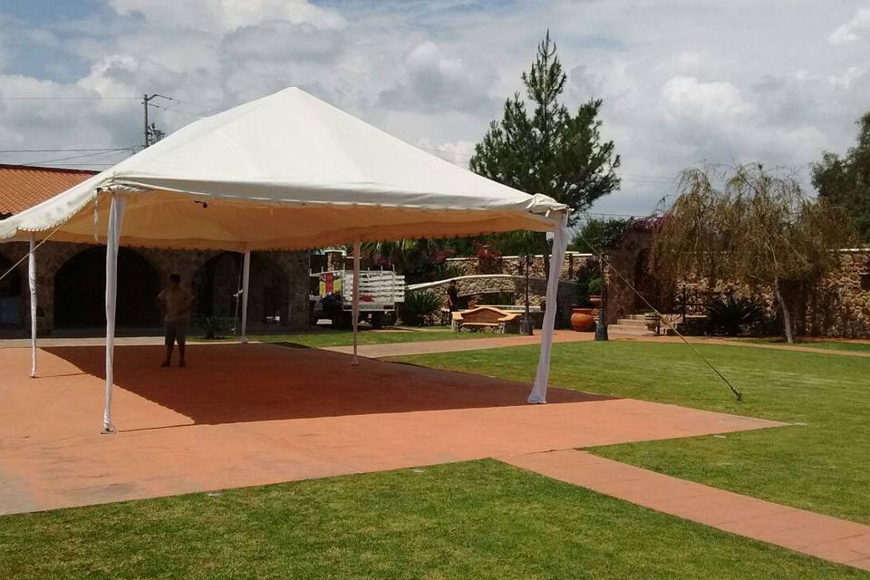 Carpa de 6x12 lujo