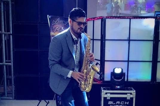 Show de saxofón