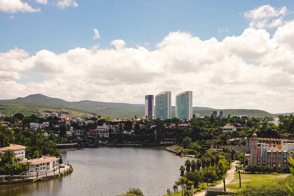 Vista al lago