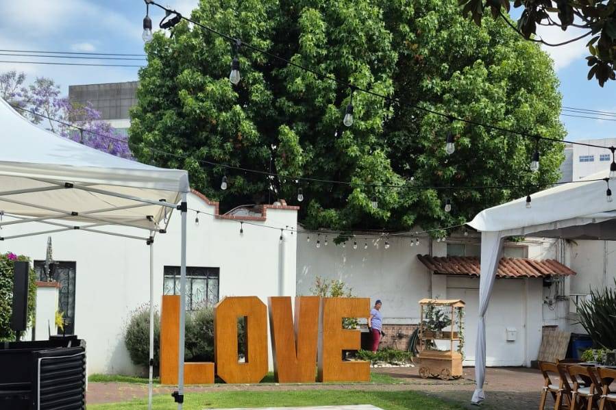 Pasto y letras love