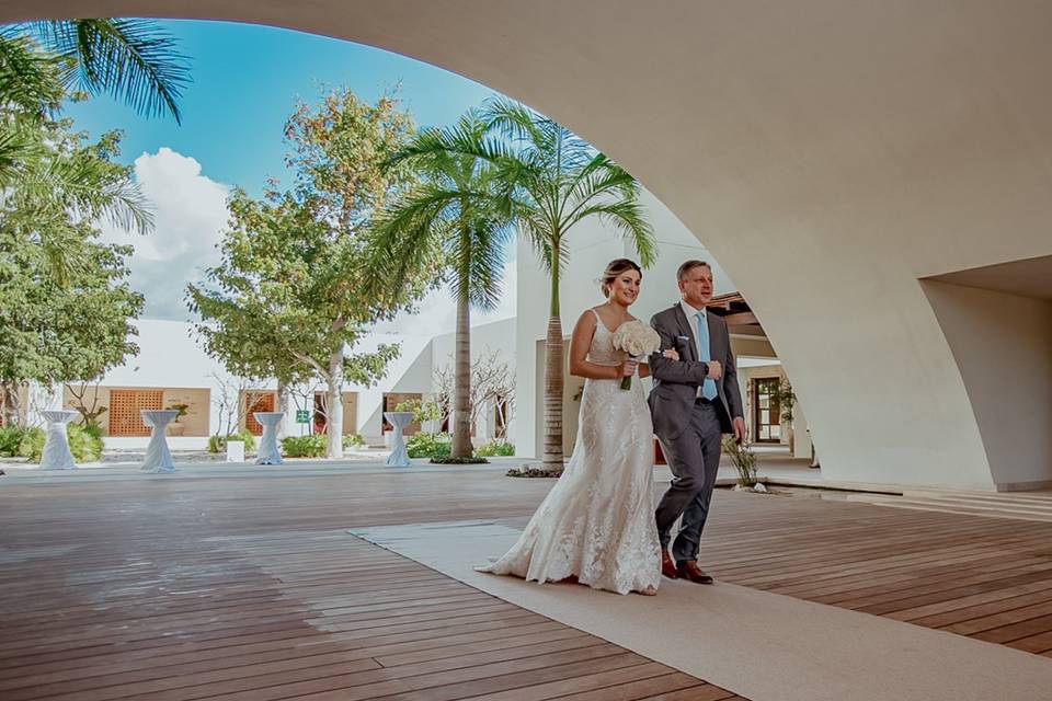 Entrada de la novia