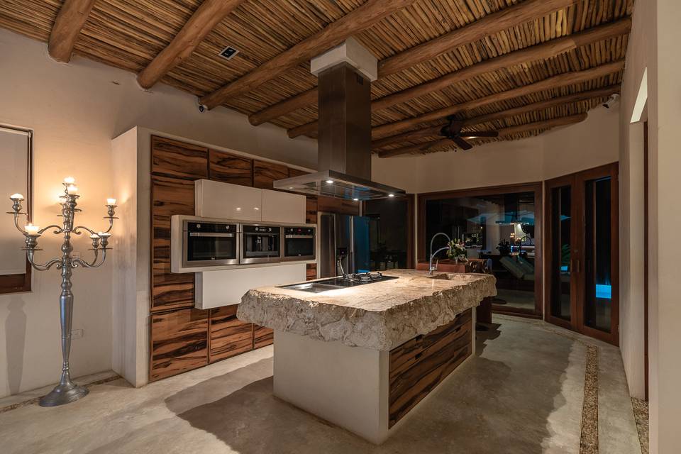 Cocina de piedra