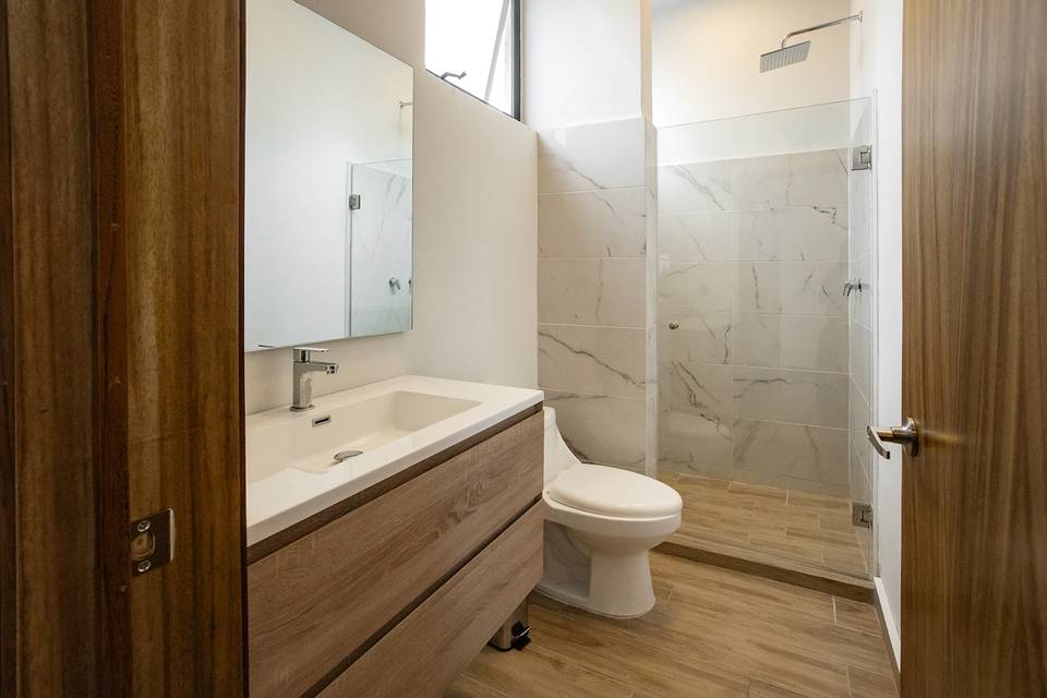 Baño completo suite