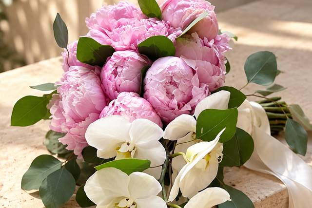 Ramo de peonia