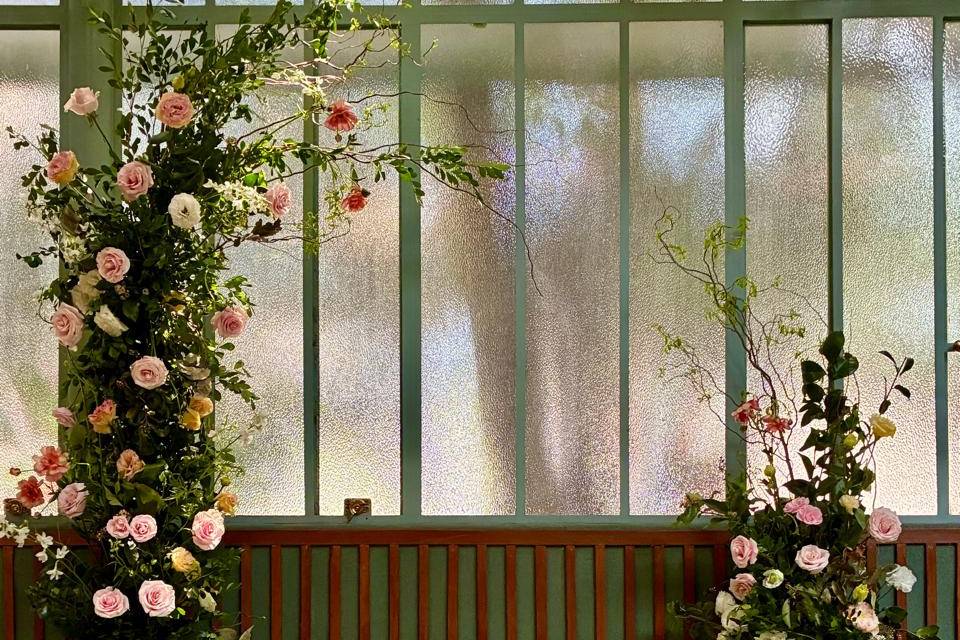 Pedestales garden