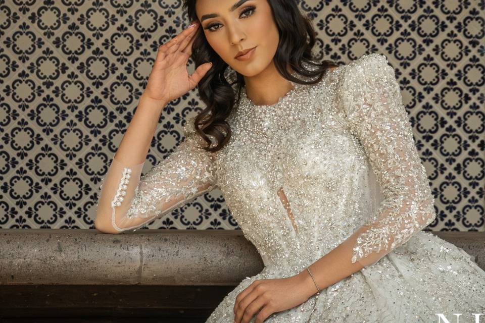 Vestido de novia princesa