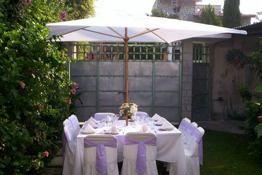 Lindo mobiliario para tu evento