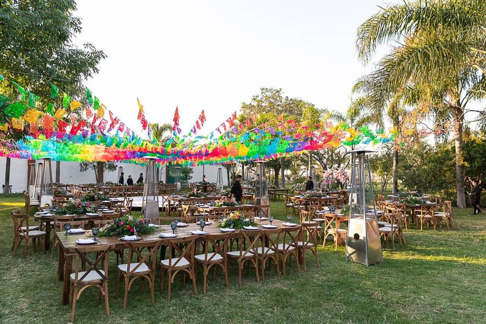 Espacio para celebrar matrimonios