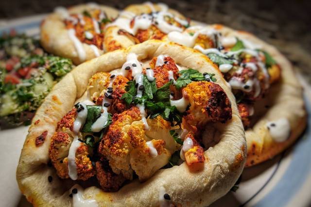 Sfeeha shawarma