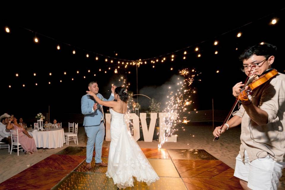 Boda en la playa vals