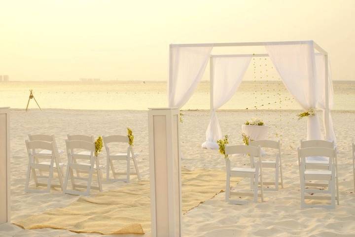 Gazebo silla playa