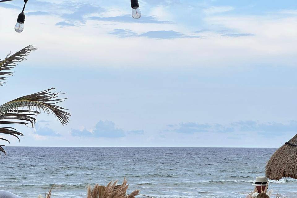 Boda en la playa