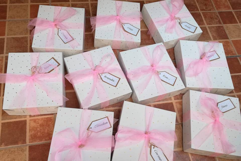 Cajas para damas de honor