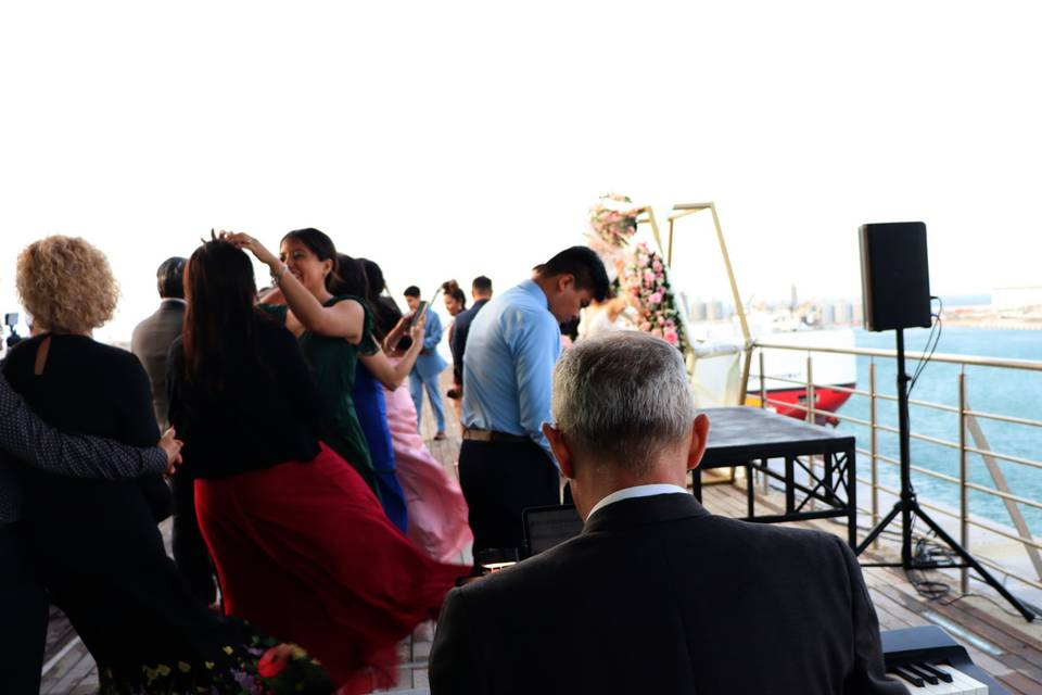 Boda en el Puerto de Veracruz