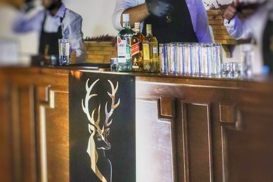 Deer Drinks