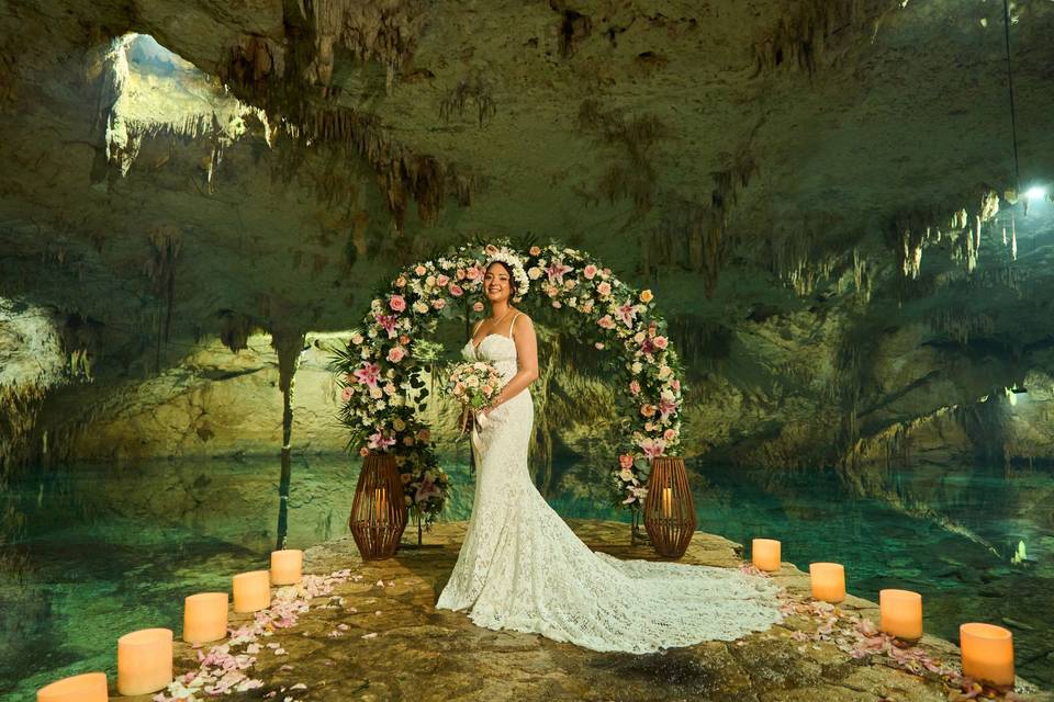 Boda en un Cenote