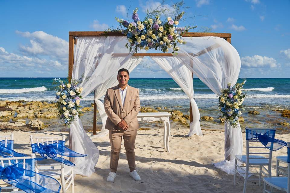 Boda en la playa