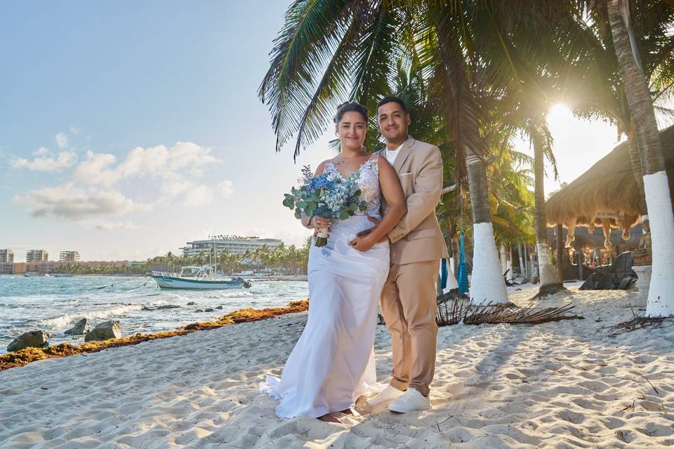Boda en la playa