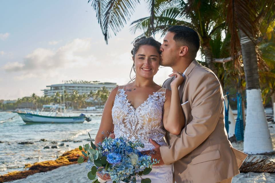 Boda en la playa