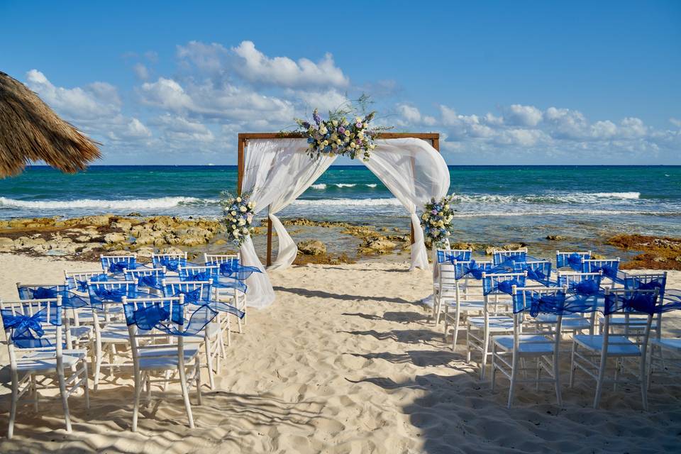 Boda en la playa