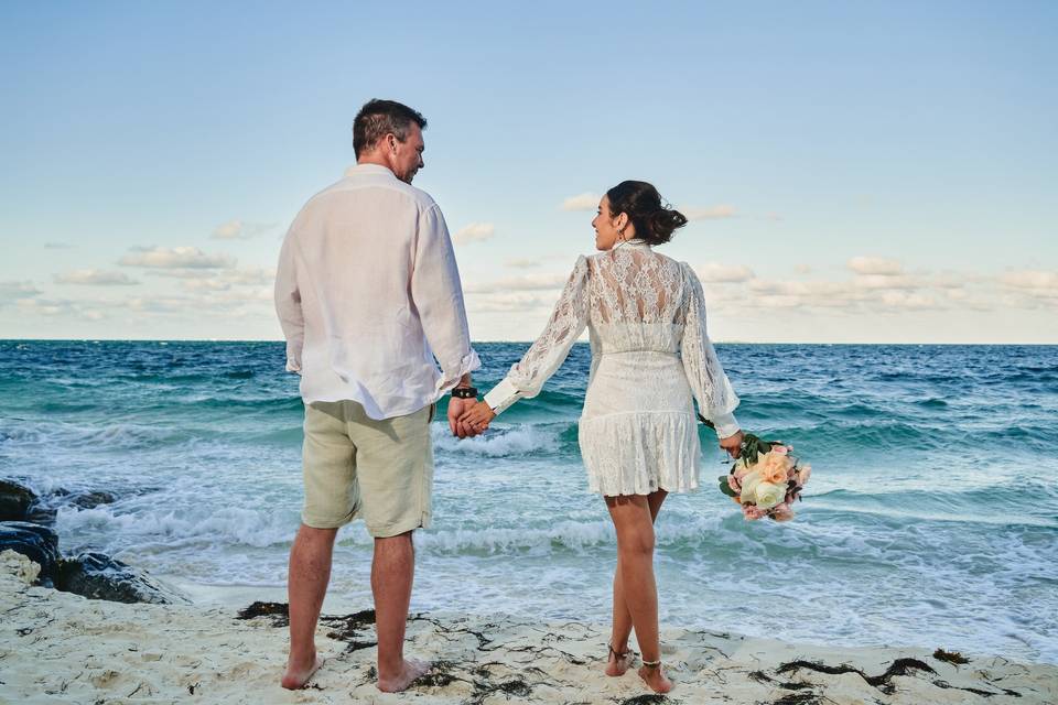Boda en la playa