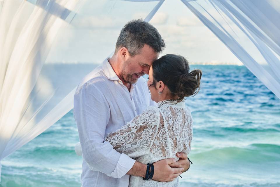 Boda en la playa