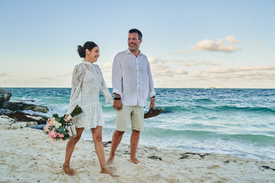 Boda en la playa