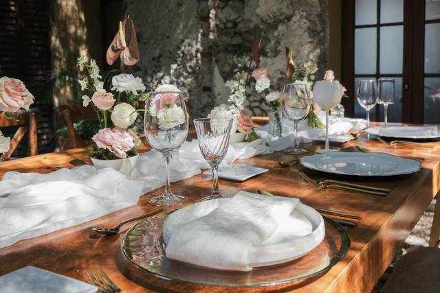 Table setting XV años
