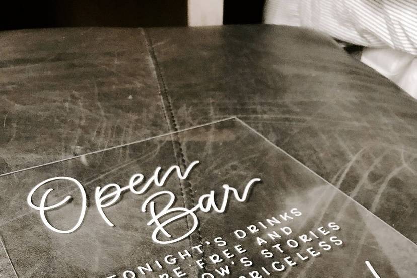 Bar abierto cuadro