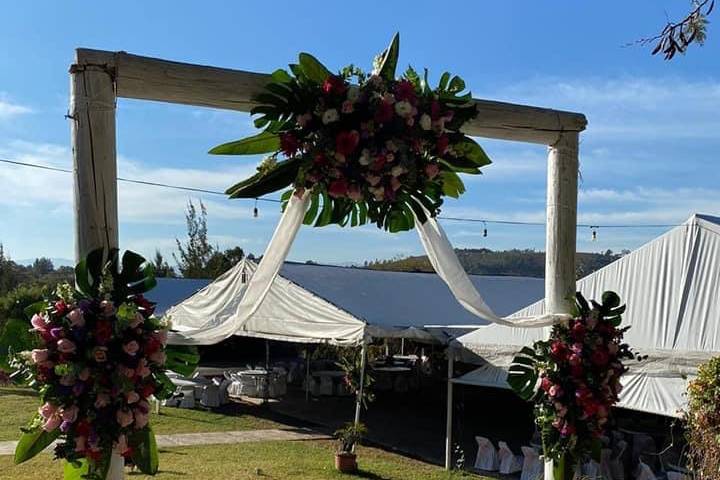 Acceso a jardín