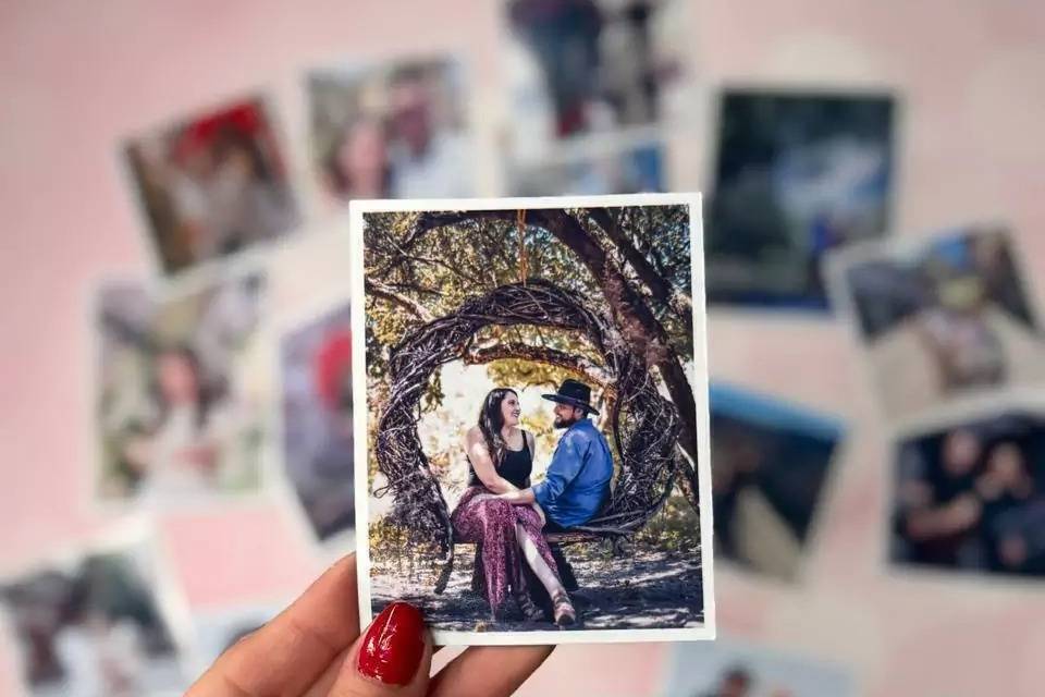 Foto imán de pareja