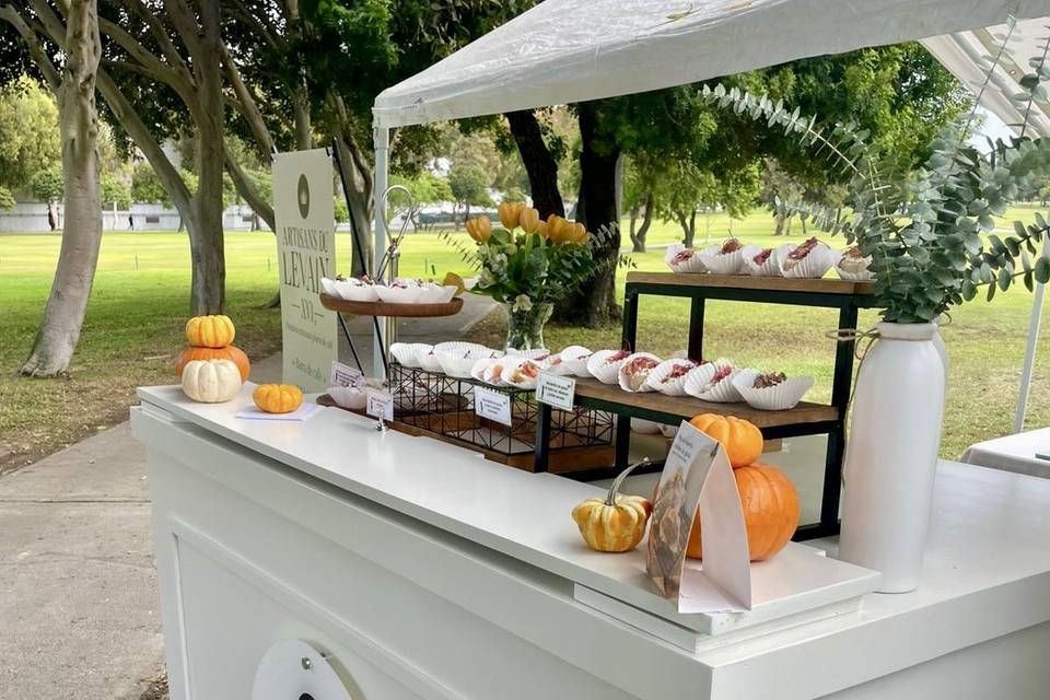 Barra de canapés