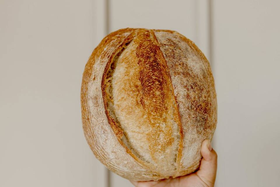 Hogaza de masa madre