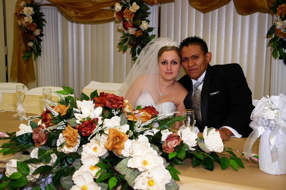 En el banquete