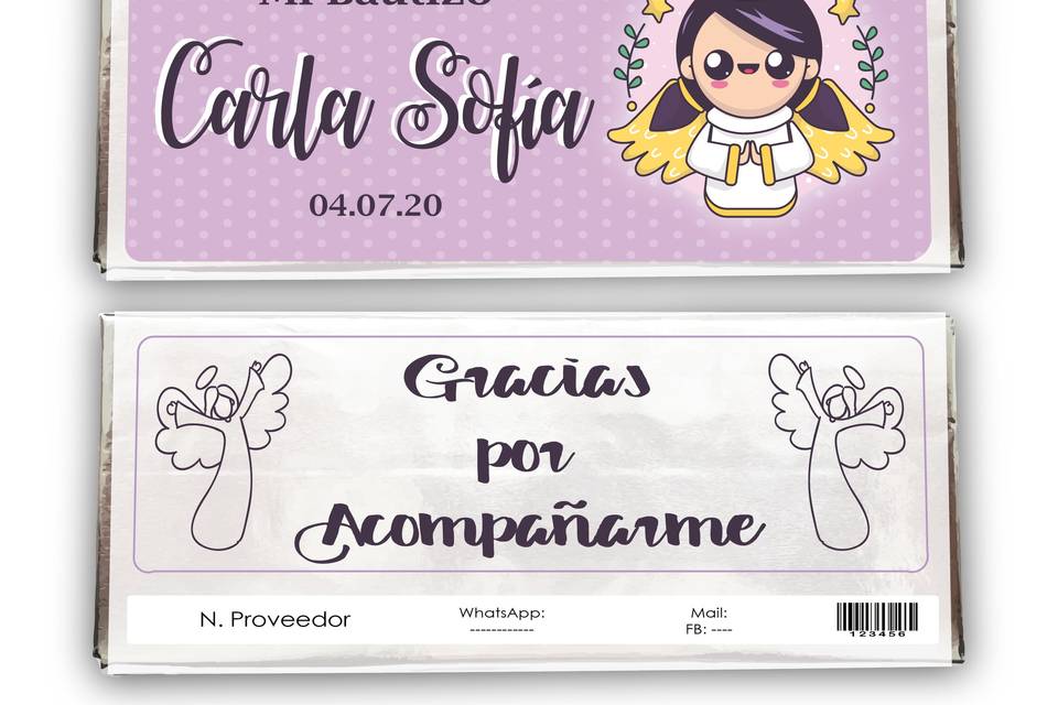 Chocolates personalizados