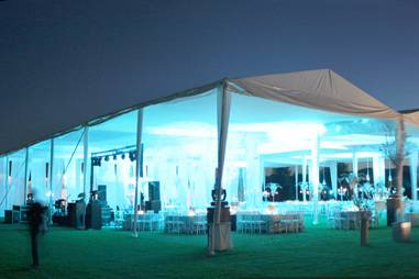 Evento en carpa