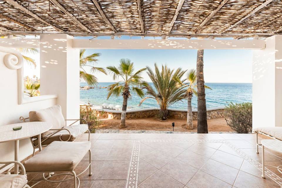 Vistas desde su villa