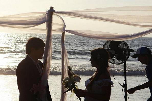 Boda en la playa