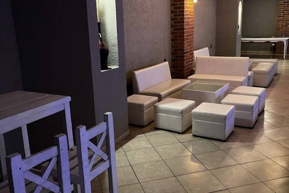 Espacio para sala lounge