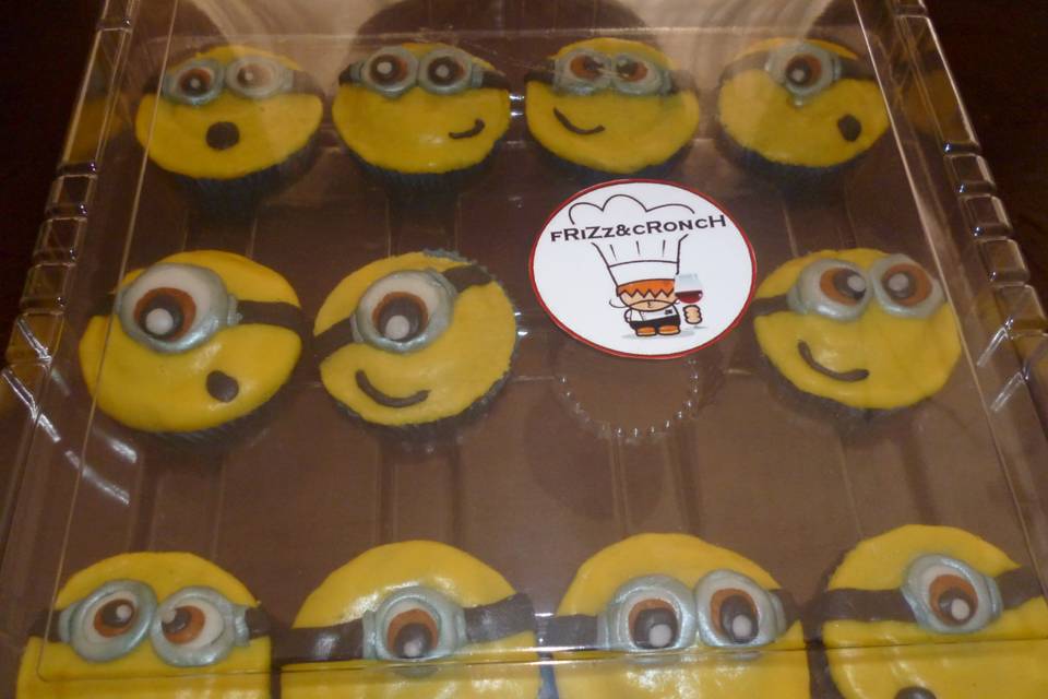 Minion fondant