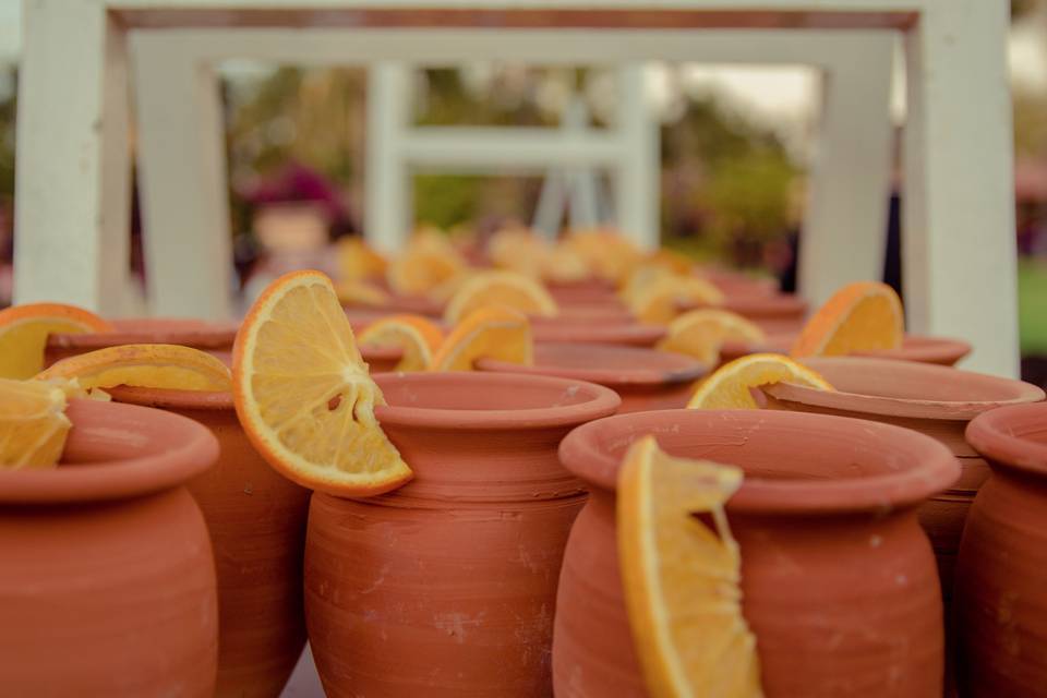 Coctelería de bienvenida