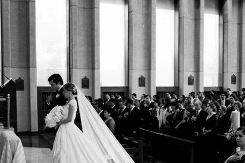 Ceremonia en la iglesia