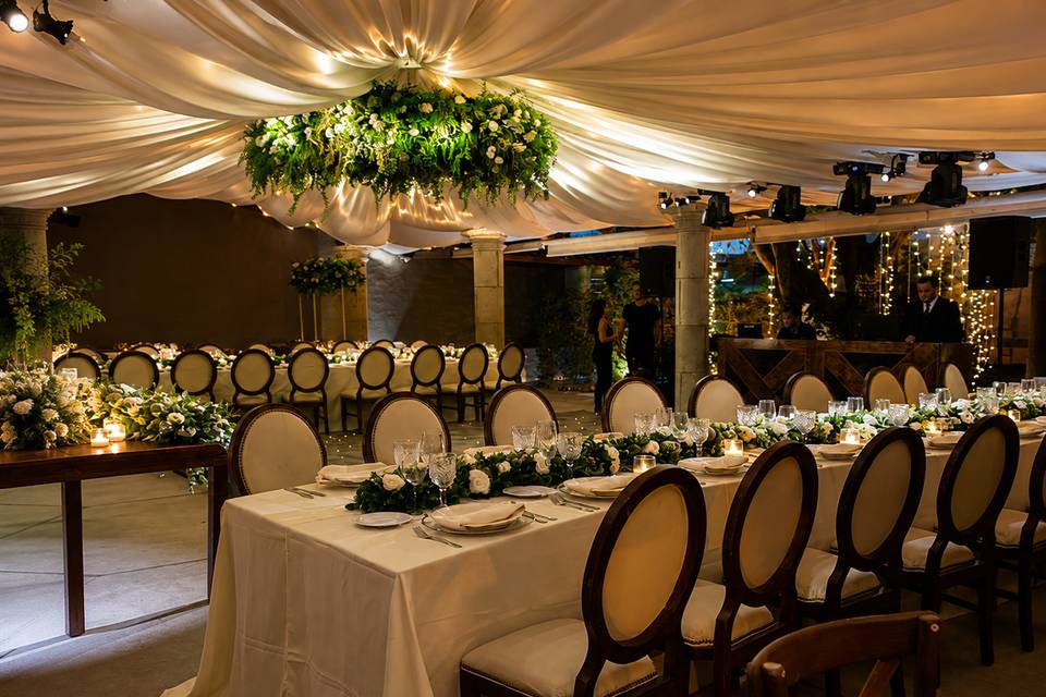 Boda con entelado