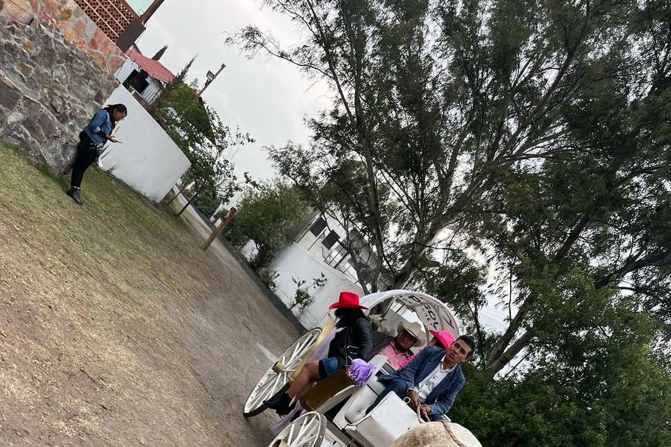 Entrada con carreta