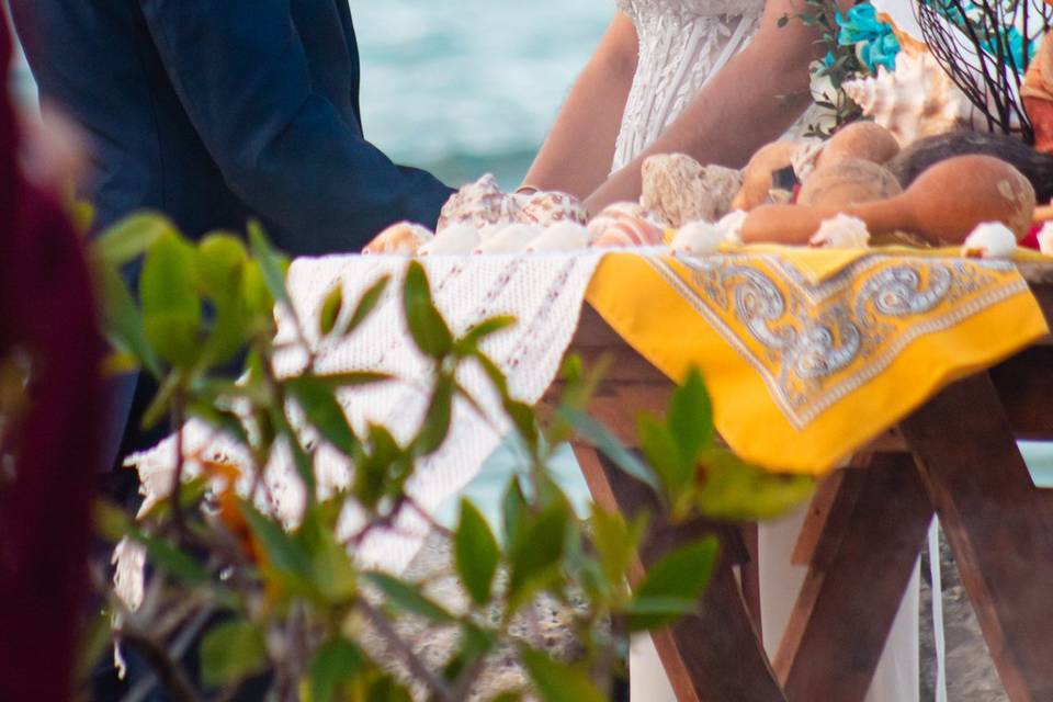 Una boda frente al mar