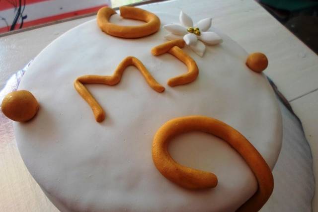 Pastel de fondant 3 leches
