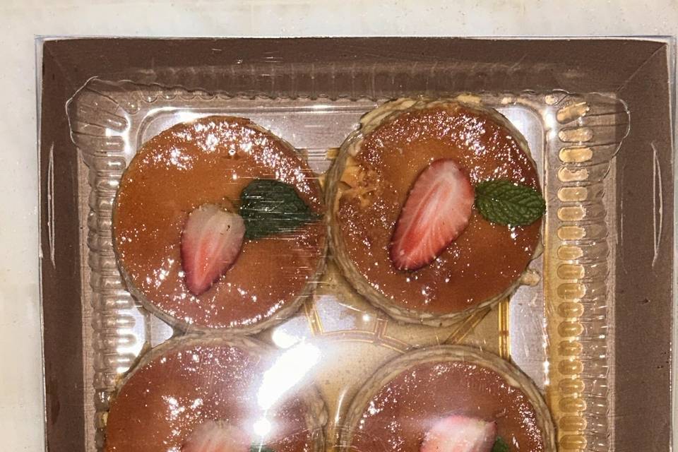 Flanes para tu mesa de postres