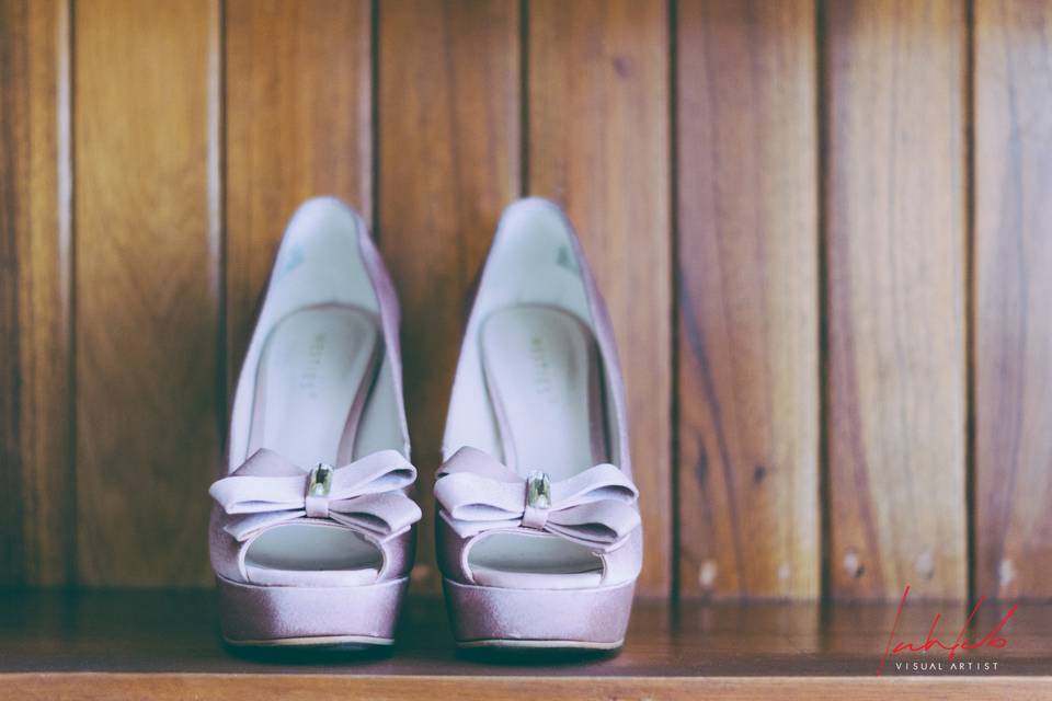 Zapatos de novia vintage