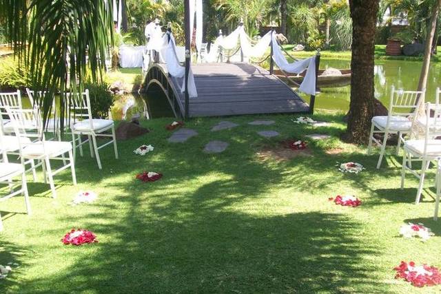 Ceremonia en el jardín